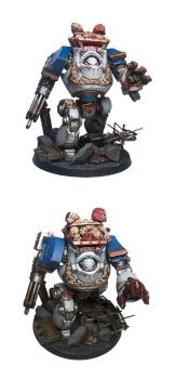 World Eaters Contemptor Dreadnought by haedrin