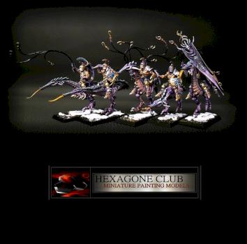 Warhammer Chaos Hellstriders of Slaanesh. by Hexagone Club