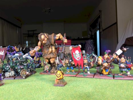 giant in goblin army by davve