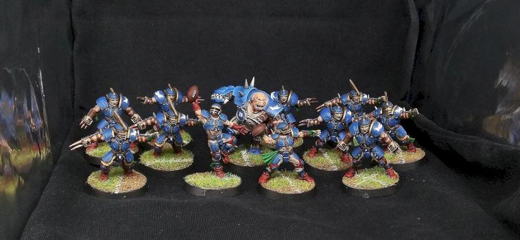 Blood Bowl Human Team Reikland Reavers by Jazvm
