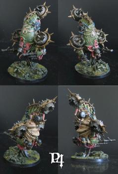 Dark Imperium - Nurgle Foetid Bloat-drone by P4Painting