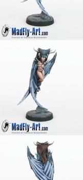 Xarsiss, Harpie Queen by MadFlyArtStudio