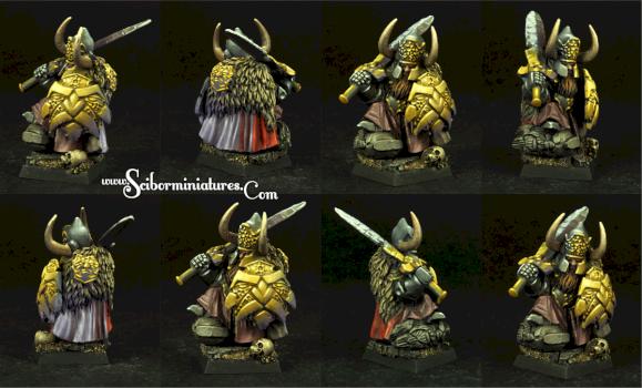 Evil Dwarf Warrior by Scibor