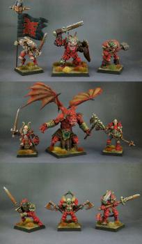Khorne Warband by Xulutec