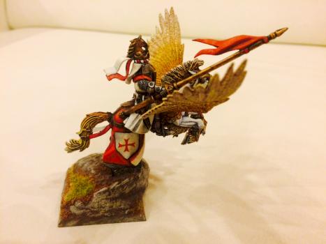 Crusade Pegasus Bretonnia by Varyaron