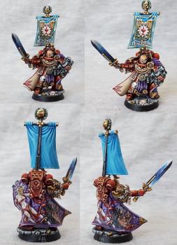 Blood Angels Captain by Lucrezzia Belladonna