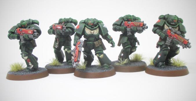 Primaris Squad by Errant Painting