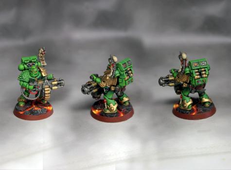 Space Marine with granade launcher by mick122
