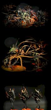 Warhammer 40.000 Tyranids Black Wall. by Hexagone Club
