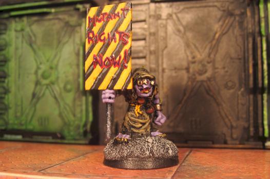 Mutant protester by General Forde
