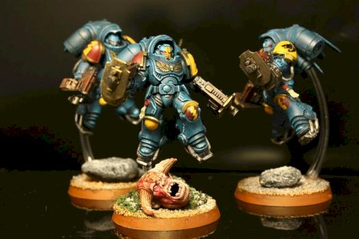 Space Wolves Inceptors Squad by santi3b