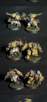 Blood Bowl Orc Team by AD 11