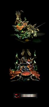 warhammer Sabbath Throne of the Vampire Counts. by Hexagone Club