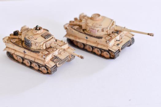 Flames of war 15 mm DAK TIGERS by Nopaintnogame