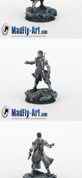 Machaon, Myrmidon Doctor-Officer by MadFlyArtStudio
