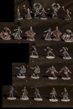 zombicide black plague baddies by bobflow