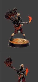 Punkapocalyptic – Black Blood Children Flamethrower by Bad Roll Games