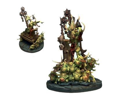 Epidemius / Herald of Nurgle on Palanquin by haedrin