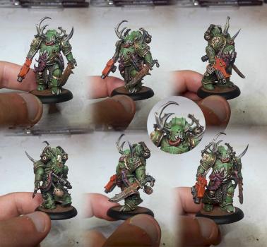 Death Guard Plague Marine #1 by VinZ