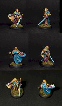 Shaedra, Female Paladin by belminiart