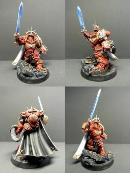 Blood Angels Primaris Captain by Krocik