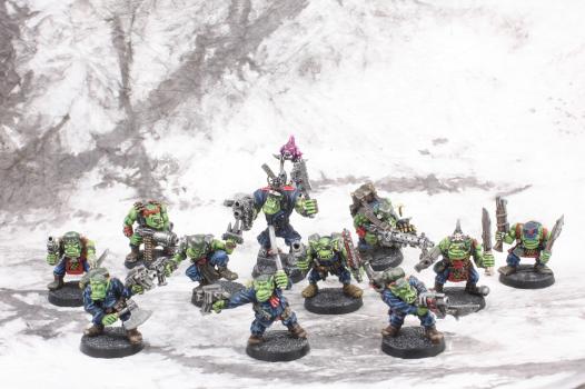 Blood Axe kill team by Giustiniani
