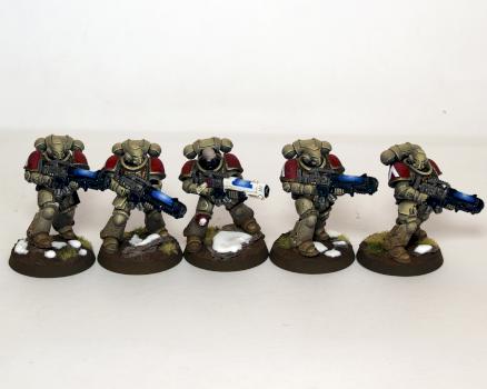 Primaris Hellblasters by Shweeble