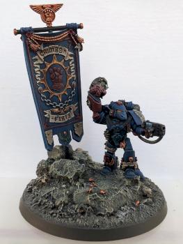 Warhammer 40,000 25th Anniversary Crimson Fist by pig of sparta