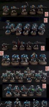 Space marines army by caiman