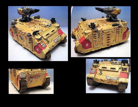 Imperial fists razorback by Achosyte