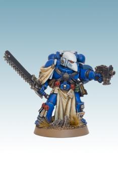 Space Marine Veteran Ultramarines by Fireknight