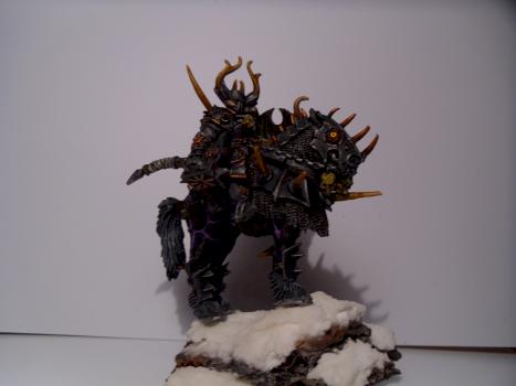 Chaos Lord on Daemonic Steed by pitboy2710