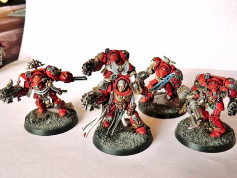 Blood Angels Terminators by Kassnain