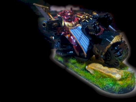 Dark V - Ravenwing Space Marine Bike by Neo_Trix
