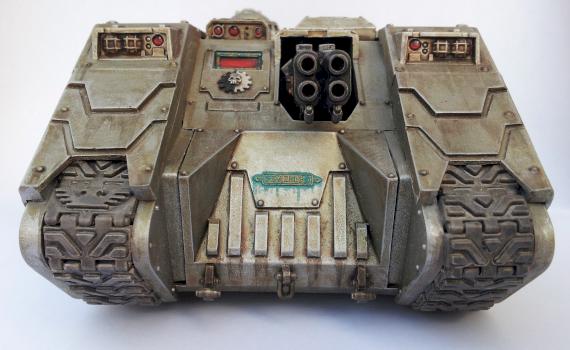 Land Raider Infernus by pig of sparta