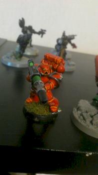 Blood Angel Devastator by geekinthegreen