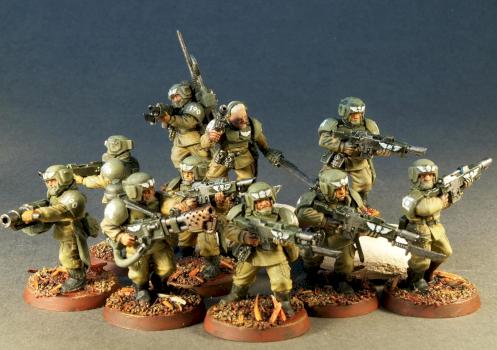 Candian Schock Troops by Finecraftpoland