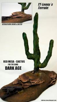 RED MESA CACTUS by Tabletop-Lenny