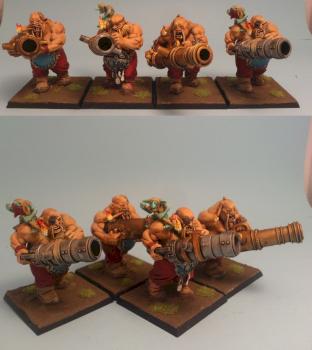 Ogre Kingdoms Leadbelchers by OgreKingClough