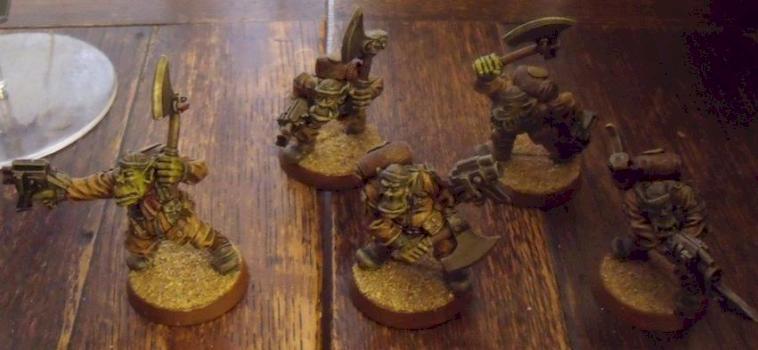Ork Kommando by Peebles