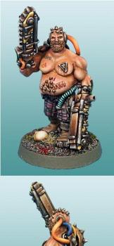 Bull Gorg - Necromunda Pit Fighter by karoath