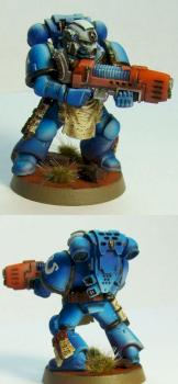 ultramarines veteran by Kerinor