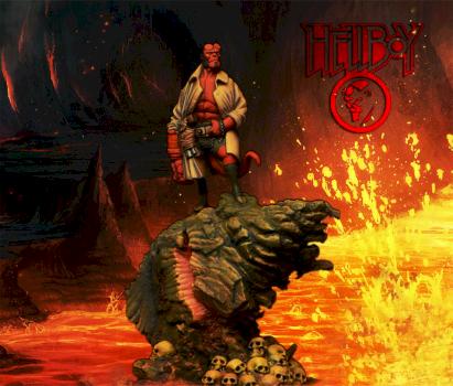 Hellboy by Polaris Minor by Legacy Miniatures
