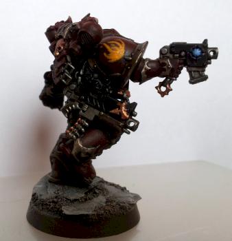 Sons of Burning Flame Traitor Marine by pig of sparta