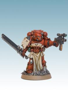 Space Marine Veteran Blood Angels by Fireknight