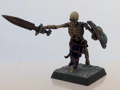 Skeleton Warrior by pig of sparta