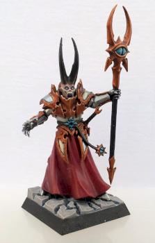 Chaos Undivided Sorcerer Lord by pig of sparta