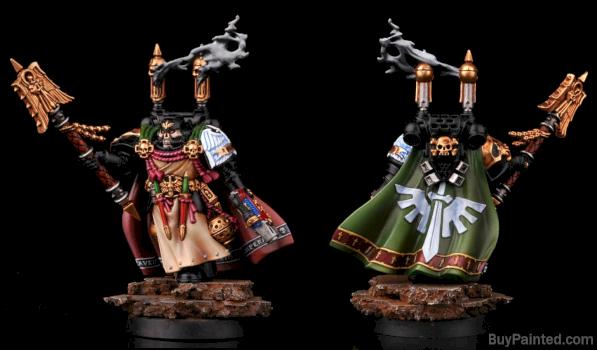 Dark Angels Chaplain Seraphicus by www.buypainted.com