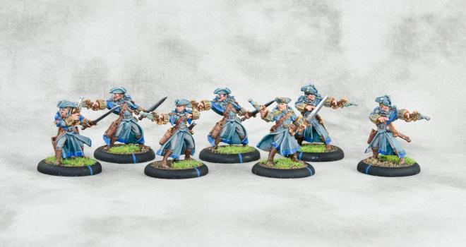 Cygnar Gun Mages by Geekly