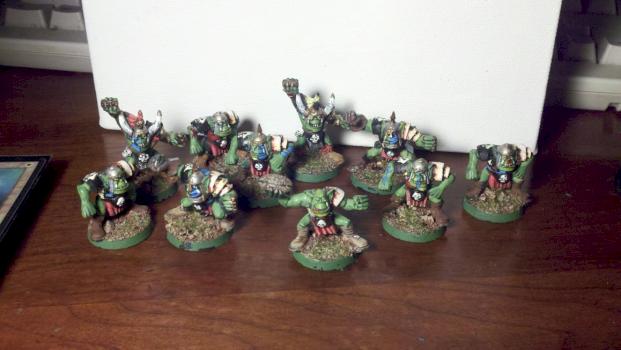 Orc Blood Bowl Team Ork by awaxy1